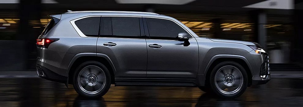 Exterior of the Lexus LX 600 in Maganese Luster Lexus of Lehigh Valley in Allentown PA